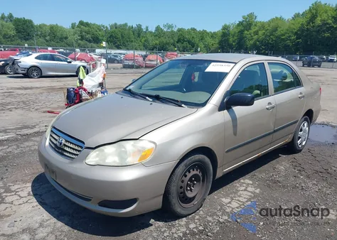 2007 Toyota Corolla Ce z USA, uszkodzony, nr VIN 2T1BR32EX7C742236